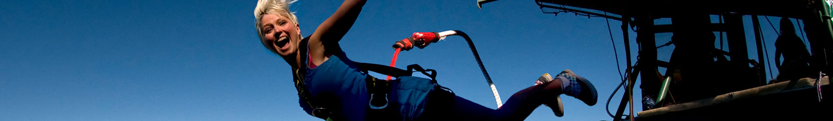 Bungy jumping in New Zealand