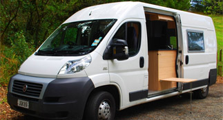 CamperCo campervan hire in New Zealand
