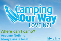 Camping Our Way - More information about Free Camping in New Zealand