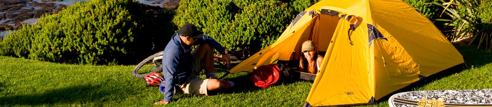 Camping in New Zealand