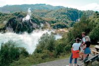 Image Source: Tourism New Zealand. Frying Pan Lake, Rotorua, New Zealand Image Source: Tourism New Zealand. Frying Pan Lake, Rotorua, New Zealand