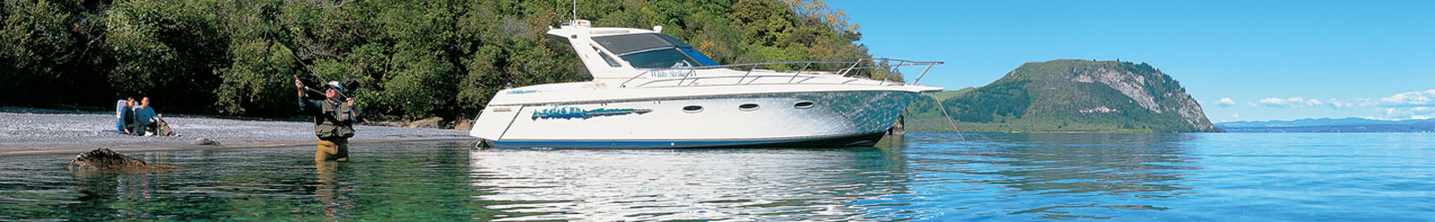 Boating in Taupo